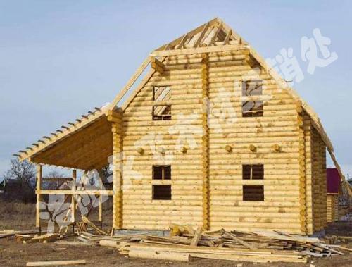 防腐木仿古建筑